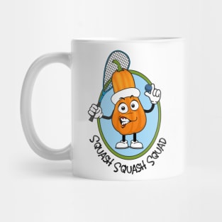 squash sport team Mug